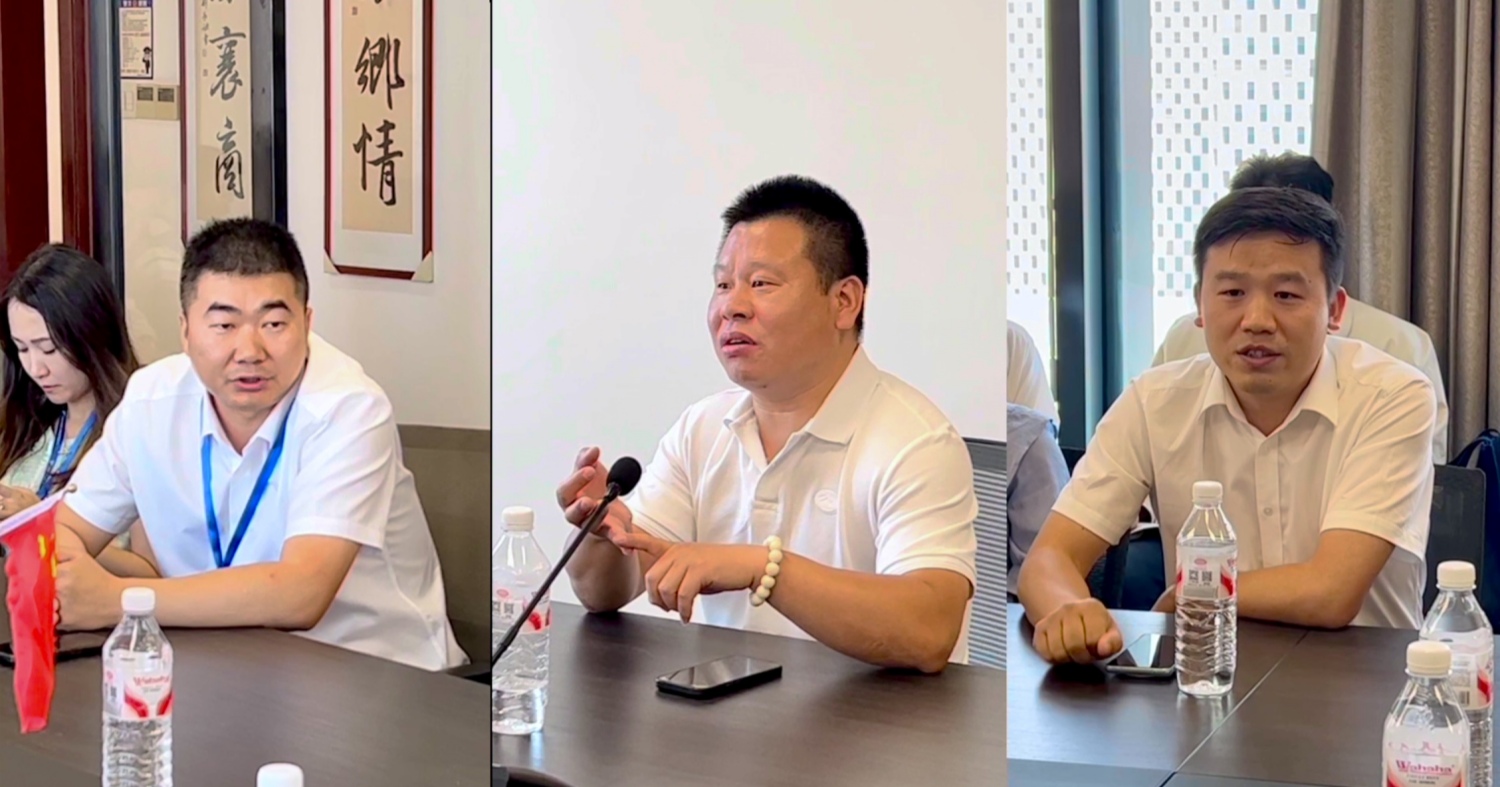 杭州市襄阳商会走访 杨会长